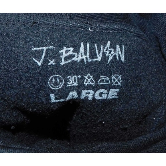 J.‎ Balvin Jose 2022 Tour Hoodie Sweater Size Men's Large Pullover Neon Concert - Picture 3 of 3